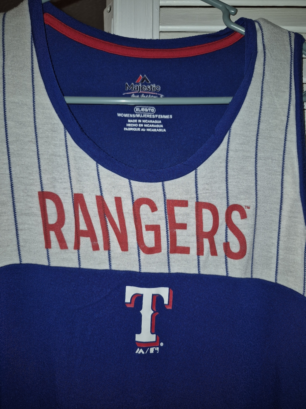 Majestic Blue, White & Red Rangers Tank Top